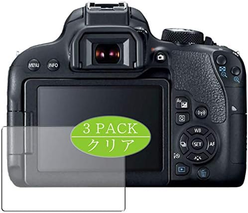 מגן מסך סינבי [3 חבילות], התואם למגני סרטי TPU של Canon EOS X9i TPU [לא מזכוכית מזג]